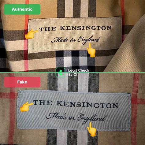 fake versus real burberry kensington|is Burberry real.